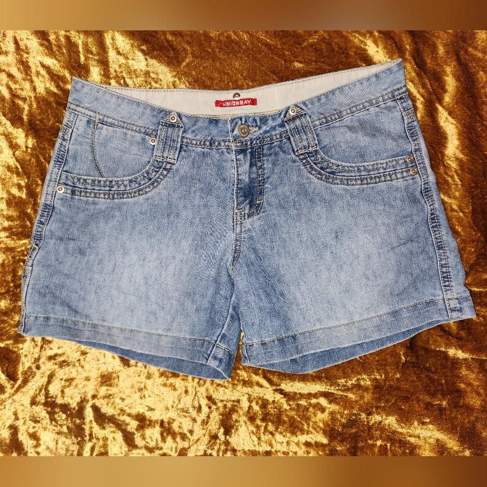 Vintage 1990s Union Bay Utility Jean Shorts